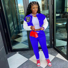 Load image into Gallery viewer, Letters printed baseball uniform sports suit(AY1435)