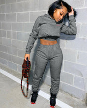 Load image into Gallery viewer, Hot selling sweater letter suit