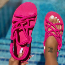 Load image into Gallery viewer, New style rope foot sandals JG0128