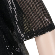 Load image into Gallery viewer, Sexy Lettering Sequin Pack Hip Dress(AY1747)
