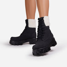 Load image into Gallery viewer, Fashion lace-up plush Martin boots(HPSD159)