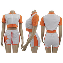 Load image into Gallery viewer, Panel contrast drawcord zipper set AY2023
