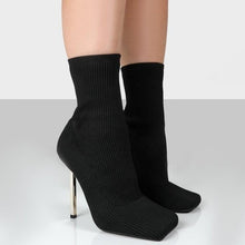 Load image into Gallery viewer, Sexy stiletto knit socks boots(HPSD160)