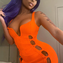 Load image into Gallery viewer, Hollow sexy dress AY2062