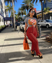 Load image into Gallery viewer, Fashion solid color slit fringed trousers(AY1759)