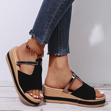 Load image into Gallery viewer, Thick bottom car line flip flops (HPSD068)