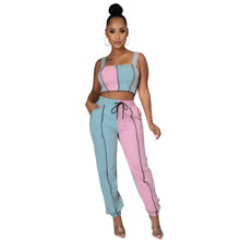 Load image into Gallery viewer, New color matching suit(FM2103)