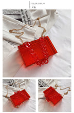 Load image into Gallery viewer, Acrylic portable small square bag AB2082