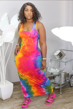 Load image into Gallery viewer, Summer  Printed Sleeveless Dress AY1053