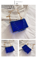 Load image into Gallery viewer, Acrylic portable small square bag AB2082