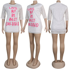 Load image into Gallery viewer, Sexy Lettering Sequin Pack Hip Dress(AY1747)