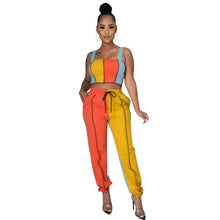 Load image into Gallery viewer, New color matching suit(FM2103)