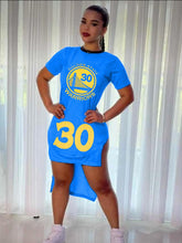 Load image into Gallery viewer, New basketball slit dress (no brand) AY1138