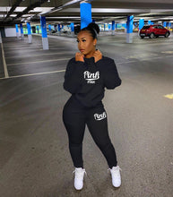 Load image into Gallery viewer, Fashion printed letter sports suit(AY1363)
