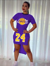Load image into Gallery viewer, New basketball slit dress (no brand) AY1138