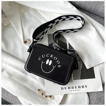 Load image into Gallery viewer, Trendy square box-shaped smiley crossbody bag(AB2035)