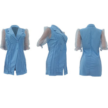 Load image into Gallery viewer, Lantern Sleeve slim fit casual suit AY1934