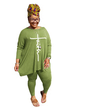 Load image into Gallery viewer, printing fashion casual two-piece women(AY1258)