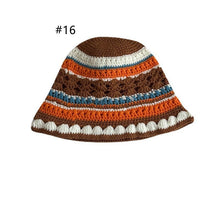 Load image into Gallery viewer, Fashionable flower knitted hat AE4138
