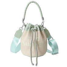 Load image into Gallery viewer, Fashion straw woven bucket bag（AB2117
