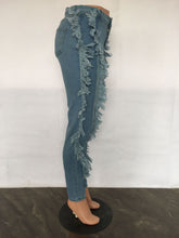 Load image into Gallery viewer, Sexy distressed tassel jeans AY3166
