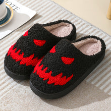 Load image into Gallery viewer, Halloween Skull Cartoon Cotton Slippers HPSD294
