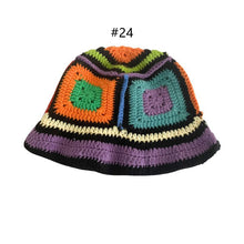 Load image into Gallery viewer, Fashionable flower knitted hat AE4138
