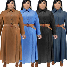 Load image into Gallery viewer, Hot selling denim dress AY3267
