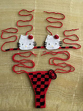 Load image into Gallery viewer, Knitted hand hook bikini AY3532
