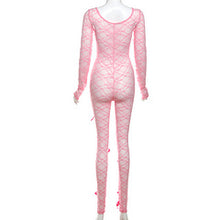 Load image into Gallery viewer, Sexy perforated lace jumpsuit AY3482
