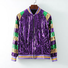 Load image into Gallery viewer, Sequin baseball jacket AY3334
