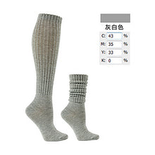 Load image into Gallery viewer, Color mid tube trendy pile socks AE4140
