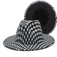 Load image into Gallery viewer, Printed double-sided color matching jazz hat（AE4073）
