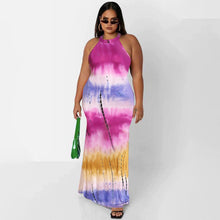 Load image into Gallery viewer, Sexy Printed Long Dress（AY2290）
