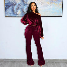 Load image into Gallery viewer, Fashion one-shoulder horn two-piece suit（AY1364）
