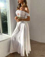 Load image into Gallery viewer, Tube top long skirt suit AY1158
