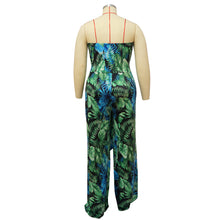 Load image into Gallery viewer, Plus size bandage backless Jumpsuit AY2133
