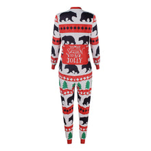 Load image into Gallery viewer, Christmas parent-child home jumpsuit（AY1508）
