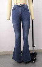 Load image into Gallery viewer, Hot selling stretch high waist denim trousers(Only pants)
