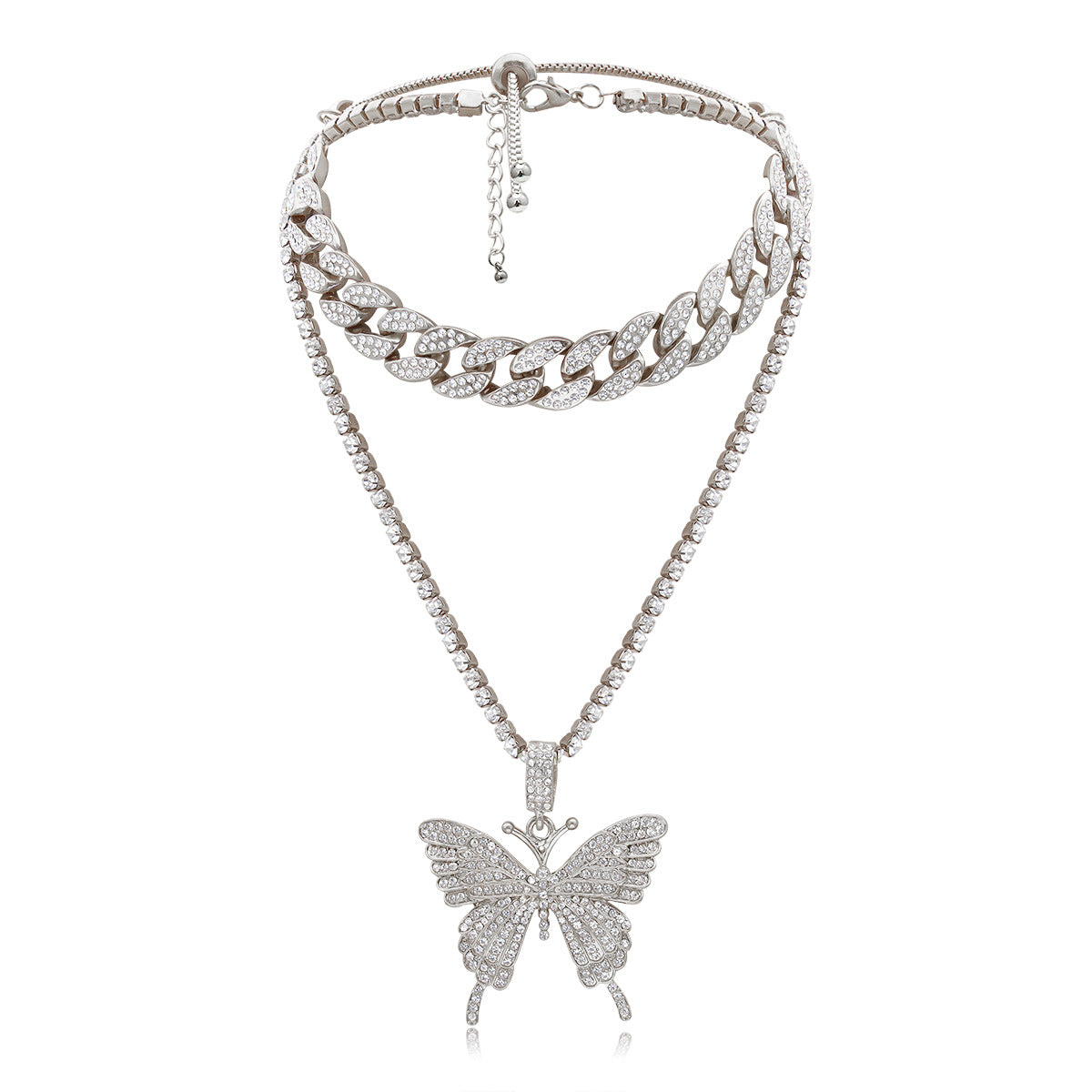 Hot selling butterfly necklace