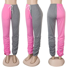 Load image into Gallery viewer, Hot selling color matching padded pleated pants(A11102)
