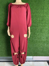 Load image into Gallery viewer, Hook flower oversize jumpsuit (AY2438)
