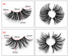 Load image into Gallery viewer, Hot selling 25mm8D imitation mink false eyelashes
