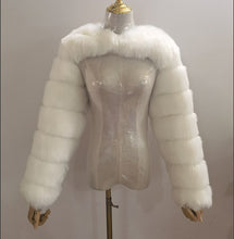 Load image into Gallery viewer, Fashion faux fur jacket（AY1360)
