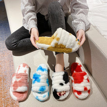 Load image into Gallery viewer, Hot selling thick-soled plush slippers
