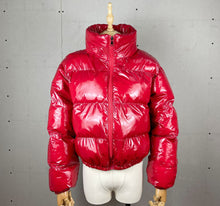 Load image into Gallery viewer, Solid color mirror zipper jacket（AY1491）
