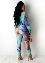 Load image into Gallery viewer, Sexy Print Shirt Set（AY2368）
