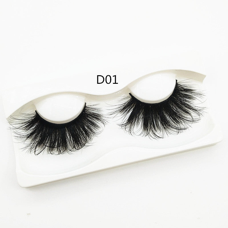 5D 8D 25mm Imitation mink eyelashes（1 pair）