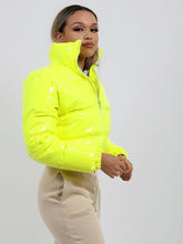 Load image into Gallery viewer, Solid color mirror zipper jacket（AY1491）
