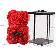 Load image into Gallery viewer, Valentine&#39;s Day Rose Bear （With gift box）AE4074
